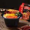 Haidilao Olla Caliente Auto-Calentable Tienda Oficial Principal Carne Tierna Picante Comida Instantánea para Gente Perezosa Snack Nocturno de Dormitorio Acampada 6 Cajas
