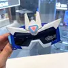 Óculos de Sol Polarizados Robô Mecha Divertidos Óculos Infantis Brinquedo Infantil Óculos de Foto Transformáveis Brilhantes
