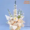 Accesorios de boda arreglo floral de suelo flor phalaenopsis decoración de salón de bodas arreglo floral arte floral decorativo arreglo floral de pasillo