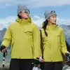 Chaquetas de Otoño e Invierno para Mujer, Chaquetas de Algodón de una Sola Pieza, Chaquetas de Algodón con Grafeno para Hombre, Chaquetas de Algodón Gruesas y Cálidas con Capucha, Cortavientos e Impermeables