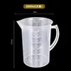 Copo Medidor com Escala Grau Alimentício Grande Capacidade Plástico Copo Medidor Cozinha Panificação Loja de Chá com Leite Especial Resistente a Altas Temperaturas