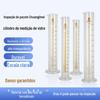 Copo de medição de vidro de inspeção com escala 100ml250ml500ml1000ml hidrômetro medidor de densidade