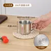 Taza de té de acero inoxidable 316 con asa, Taza doméstica 304 para beber agua, Vaso pequeño de agua infantil para jardín de infantes con tapa
