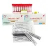 Tubo de Amostragem Descartável com Solução Conservante para Teste de Ácido Nucleico Detecção de Vírus - Tubo de 10ml, Tubo de Amostragem com Swab de Garganta Líquido de 3ml