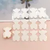 Zhuzi Nuevo Oso Pintado con Spray Creativo Accesorios para Joyería DIY Funda para Teléfono Móvil Material de Belleza Accesorios de Oso de Aleación