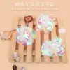Juguete para gatos, bola arrugable de colores, resistente a los arañazos para gatitos y gatos, palo teaser para gatos, dispositivo de autoentretenimiento y alivio del aburrimiento para mascotas