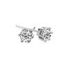 Venda quente ao vivo flash brincos de diamante diamante completo marca de alta qualidade brincos de cristal cross-border brincos de zircão quente