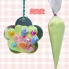 Juega para jugar divertido plástico bueno bolsa de 100g simulación crema pegamento DIY crema funda para teléfono móvil pegamento enviar 1 Boquilla de Flor