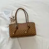 Bolsa de Hombro de Lunares Estilo Coreano Nueva de Verano 2026 Shuai Mijia para Mujer, Bolso Casual de Axila, Bolso de Nicho de Moda