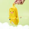 Estuche para lápices de estudiante estilo coreano para niñas, lona, caja de papelería, estuche para lápices con cremallera, lindo, casual, creativo, gran capacidad, bolsa de papelería