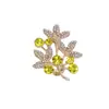 Broche Creativo Nuevo de Abrigo de Otoño e Invierno para Mujer, Pin Versátil de Árbol de la Suerte, Accesorio para Ropa de Mujer, Broche de Hebilla Anti-Exposición