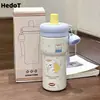 Taza de Hielo Aislada, Gran Capacidad Acero Inoxidable 316, Taza Portátil de Alta Apariencia con Popote, Taza de Agua Linda para Estudiantes