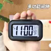Despertador para estudiantes reloj electrónico de escritorio reloj multifunción pantalla de temperatura calendario temporizador aprendizaje mini despertador