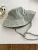 2026 Novo Estilo Ins Doce Nicho Moda Chapéu de Sol com Design de Laço e Laço Estilo Coreano Chapéu Bucket