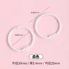 Accesorios de llavero de anillo de hierro de colores de la boutique de Chen, cadenas para teléfono DIY hechas a mano, colgantes para bolso, hebillas y accesorios al por mayor