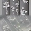 Molde para Nail Art de Buquê de Tulipas Decoração de Unhas de Alta Transparência Ferramenta Especial DIY
