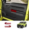 Adequado para 25 modelos de moldura de maçaneta interna de porta para Suzuki Jimny Nomade, Jimny interior cinco portas/três portas