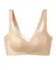 Base Líquida Color Nude Invisible Sin Costuras Forma de W Soporte Suave Levantador Realzador Reúne para que los Senos se Vean Más Grandes Sujetador Moldeador