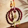 Venda por atacado direto do fabricante: Ornamento para Pendurar no Carro Buda Bebê Roxo Cinábrio Cinco Bênçãos, Gato da Sorte Vermelho Cinábrio, Porco da Sorte, Ornamento para Pendurar no Carro Lótus