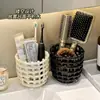Caja de Almacenamiento para Toallitas Desechables de Limpieza Facial Uso Secundario Encimera de Lavado de Manos e Higiene Bucal Estante de Almacenamiento para Peines de Baño Caja de Colocación Suave