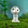 Adornos clásicos de micropaisaje: princesa fantasma, elfo luminoso, árbol, animación alienígena luminosa, adornos creativos pequeños.