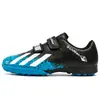 Zapatos de fútbol para hombre, zapatos de fútbol infantiles con velcro para estudiantes, zapatos de entrenamiento con tacos TF, zapatos de fútbol para niños