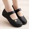 Nuevas Sandalias de Plataforma Gruesa Tipo Mamá para Mujer, Verano Antideslizantes, No Rozan los Pies, para Personas de Mediana Edad y Mayores, Uso en Exteriores, Caminar, Playa, Zapatos de Trabajo para Cocina