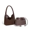 Bolso Cubo Nuevo Estilo Tejido a Mano, Bolso de Hombro, Bolso Mate de Gran Capacidad para Viajar, Bolso de Mano Versátil Casual