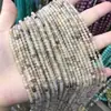 Cuentas redondas de 3 mm, pequeñas cuentas de arroz, cuentas sueltas, horquilla, anillo, piedra natural, accesorios de joyería DIY, cuentas de cristal de ágata.