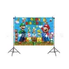 Tela de Fondo Decorativa para Fiesta Infantil de Sonic Astronauta Paw Patrol Mario Fiesta Transfronteriza Caricatura Suministros