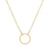 Collar Colgante de Moneda Europea y Americana de Amazon Cadena de Moda Abierta en Capas Tendencia Joyería de Cadena Regalo para Mujeres