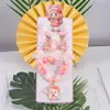 Colar de joias infantil com desenho animado, pulseira, anel, princesa, acessórios com miçangas, menina, fofo, bebê, menina, joias, presente