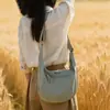 Bolsa Croissant 2026 Transfronteiriça Nova Tendência para Mulheres, Bolsa Transversal Estilosa com Alto Valor Estético, Grande Capacidade, Bolsa Versátil para Mulheres, Bolsa de Ombro Único para o Dia a Dia