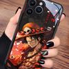 Adequado para Capa de Celular Zoro Luffy Apple 14 15 Novo Modelo 17 Anime Masculino Iphone14 Vidro 16Promax Tendência