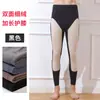 Pantalones cálidos a prueba de viento para hombre, con forro polar, engrosados, sin costuras, mallas térmicas, pantalones de lana, de terciopelo, ropa interior térmica inferior