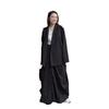 Qianghe Primavera e Verão Novo Estilo Japonês Moda Elegante Atmosfera Preguiçosa Romântico Férias Saia Solta Emagrecimento Visual Saia Longa