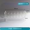 Rack de tubo de vidro orgânico 10 25 50 100ml rack tubo de ensaio 6 furos 12 furos 24 buracos 30 furos fileira dupla fileira única