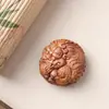 Adorno de Tortuga Dragón Pixiu Tallado en Madera de Azufaifo, Amuleto de Riqueza, Decoración de Escritorio, Figura de Gato, Regalo Decorativo para Oficina
