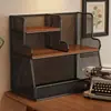 Portavasos de madera maciza, organizador de escritorio, estante de almacenamiento de tazas para mesa, expositor para copas de vino, tazas de té, tazas de agua y tazas de café