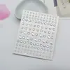Adesivos Faciais com Elementos Decorativos, Maquiagem para Olhos, Strass Brilhantes, Strass em Formato de Gota, Show, Festival de Música Eletrônica, Performance de Palco, Adesivos de Maquiagem Facial com Strass