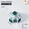 Conector en T de Tubo de Hierro Galvanizado Junta de Tubo Cuadrado para Escalera Accesorios Planos sin Soldadura Esquina en T Leede Zhuj