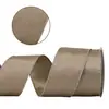Fivela de Tecido Enrugado Composto de 6,3cm com Laço de Natal Feito à Mão DIY Decoração de Bolsa de Mão Fita