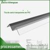 Fabricante de Shenzhen Tira de Canto Transparente Defletor em Forma de L Protetor de Canto de Sol Borda de Canto de Plástico Tira Anticolisão Tira de Canto Decorativa de PVC