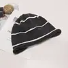 Agente de Compras Coreano para Sombreros Holgados de Estilo Perezoso para Otoño e Invierno de Mujer, Gorros de Punto Calientes, Sombreros de Otoño con un Toque de Lujo para Circunferencia de Cabeza Grande