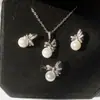 Set de Cuentas para Lazo Japonés y Coreano Versa Temperamento Seiko Micro Incrustación Chapado Platino 18K Regalo en Vivo para el Día de la Madre