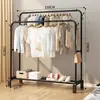 Secador de roupas simples de chão para casa e quarto, varal alto de chão, de pé, destacável, telescópico, para secar roupas em ambientes internos