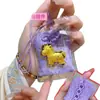 Colgante de Teléfono Dorado, Riqueza Instantánea, Amuleto de Oro Puro, Bolsa de la Suerte, Llavero Ecológico, Colgante para Coche, Colgante para Bolso al por Mayor