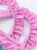 Trajes de baño de una pieza para niñas, nuevos de fábrica, con dibujos animados, de secado rápido, triangulares, para aguas termales.