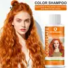 Shampoo fixador de cor em inglês de 120ML, volume pequeno, OEM personalizado, para remover cabelos amarelados e grisalhos/brancos, protege o cabelo e o deixa rosa