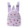 Mini mochila transfronteriza personalizada en colores lisos, mochila de pana de moda, mochila pequeña casual simple para hombres y mujeres